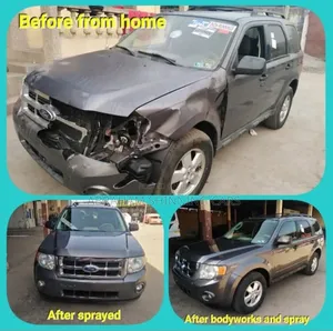 Bodyworks And Spraying Car