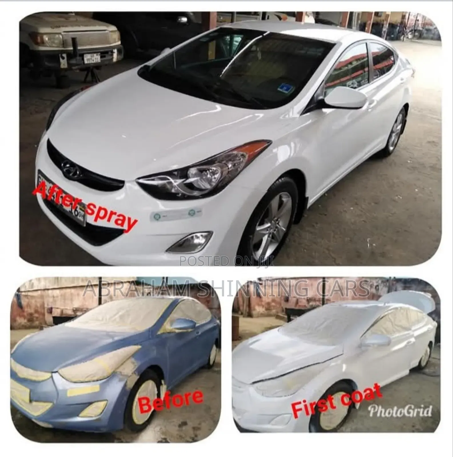 Bodyworks And Spraying Car