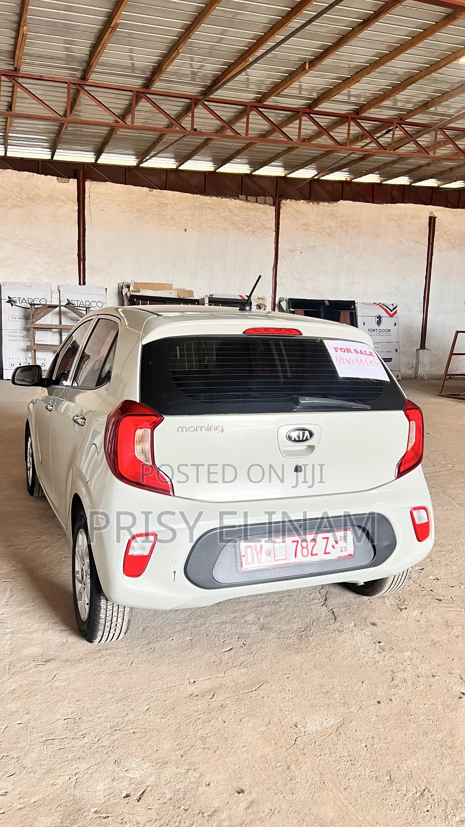 Kia Morning 2018 Beige