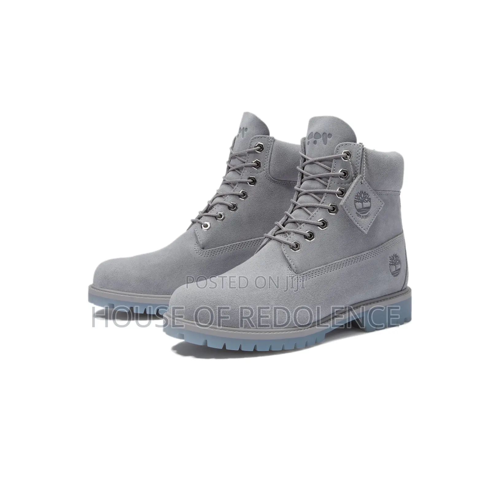 Timberland Premium 6-Inch Waterproof Gray Boots