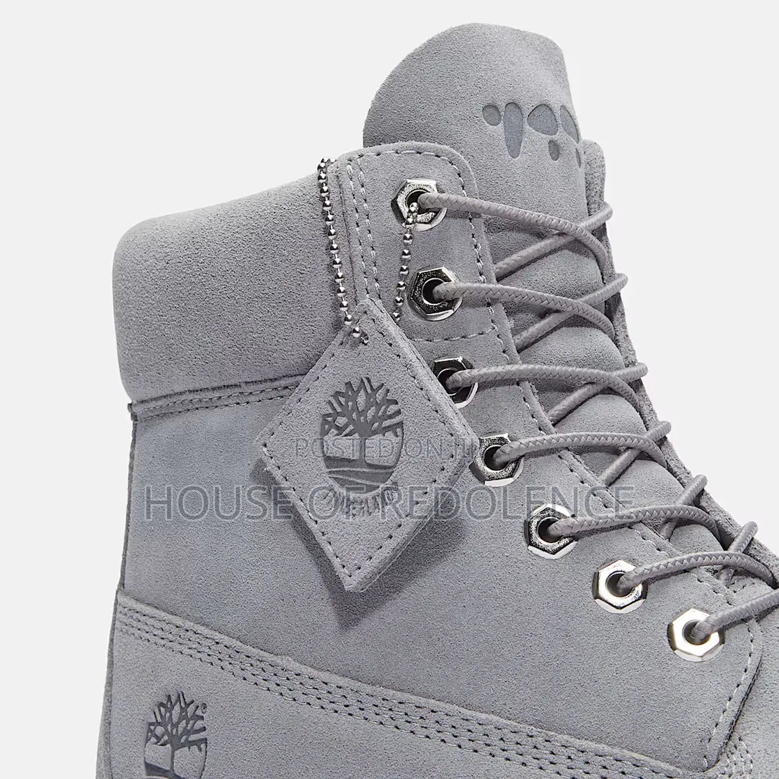 Timberland Premium 6-Inch Waterproof Gray Boots