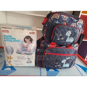 Nursing Pillow And Diaper Bag ( Reduced To Clean) Price For Both