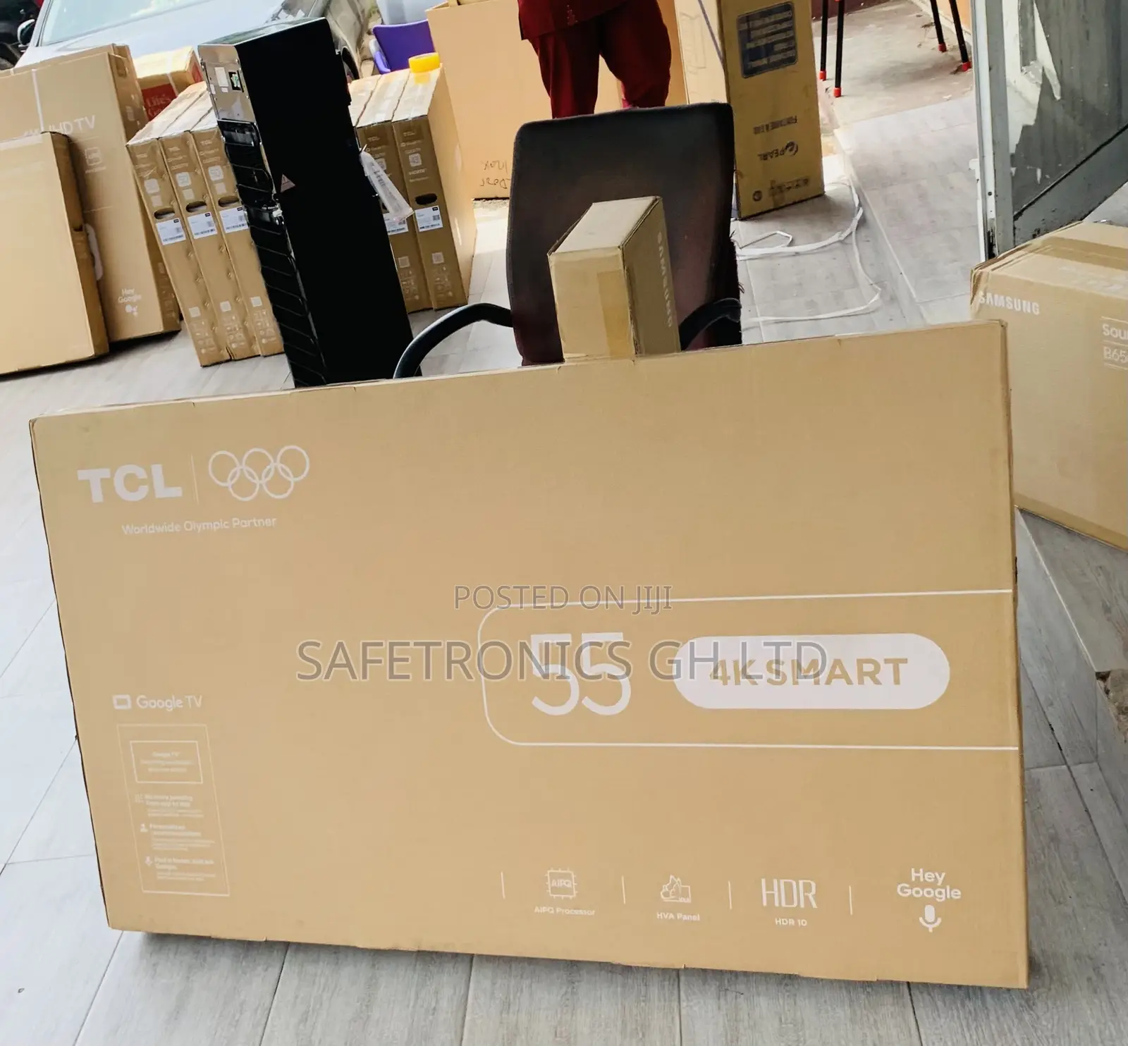 Newly Bulky 55 Inch TCL P6l Smart Tv