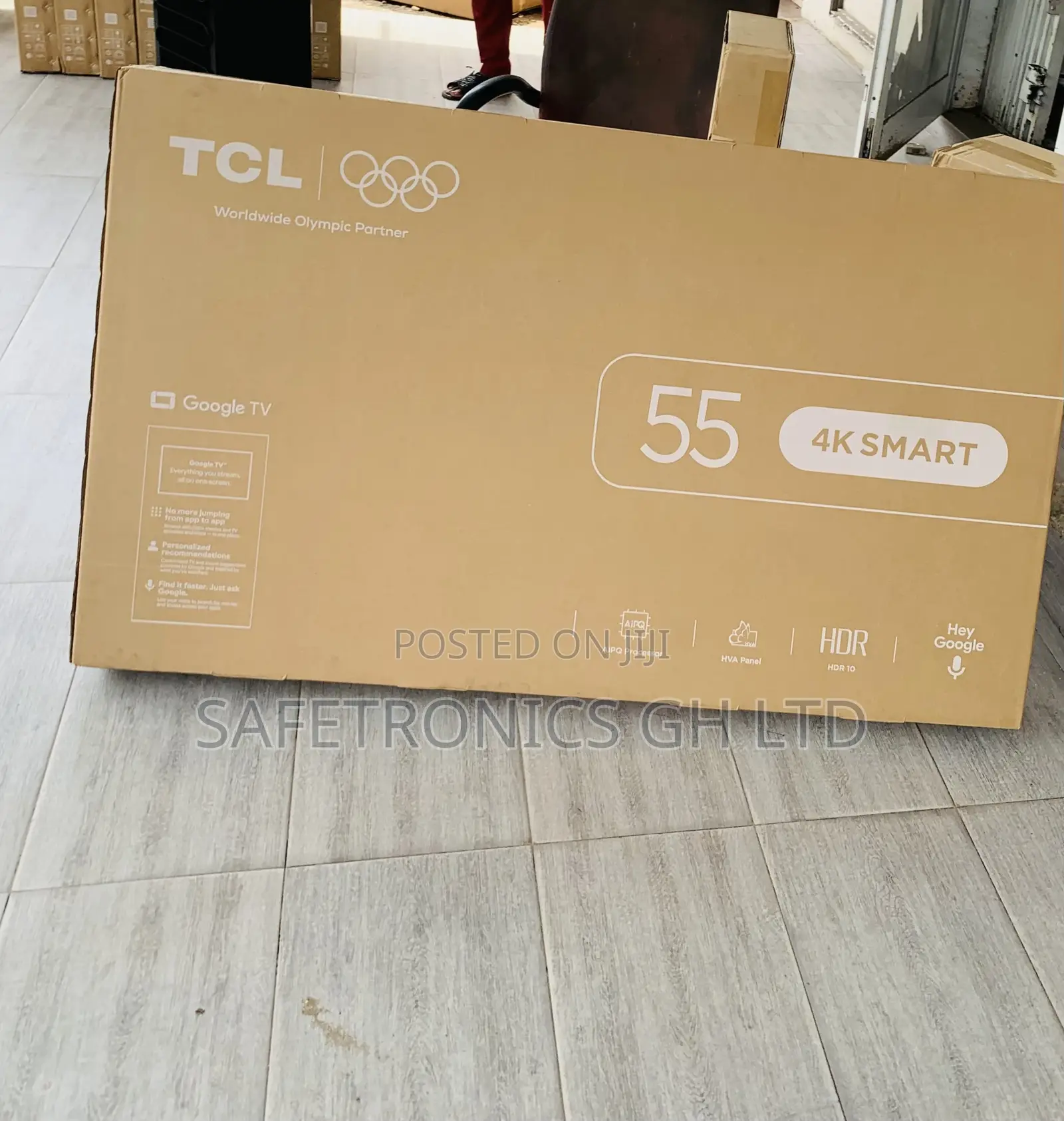 Newly Bulky 55 Inch TCL P6l Smart Tv