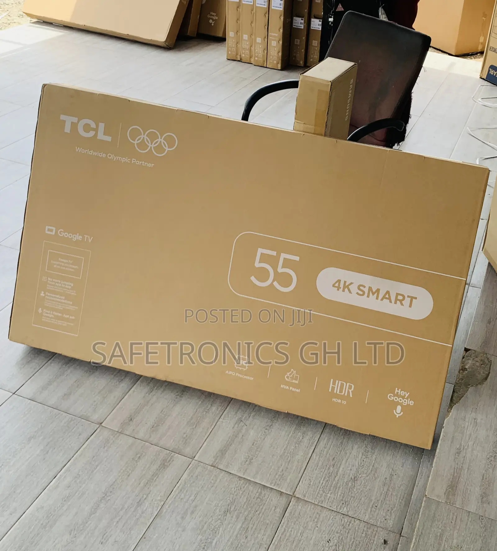 Newest Version TCL P6l Smart Tv 55 Inch