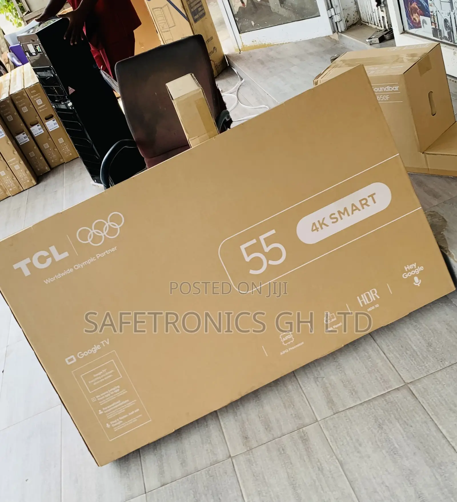 Newest Version TCL P6l Smart Tv 55 Inch