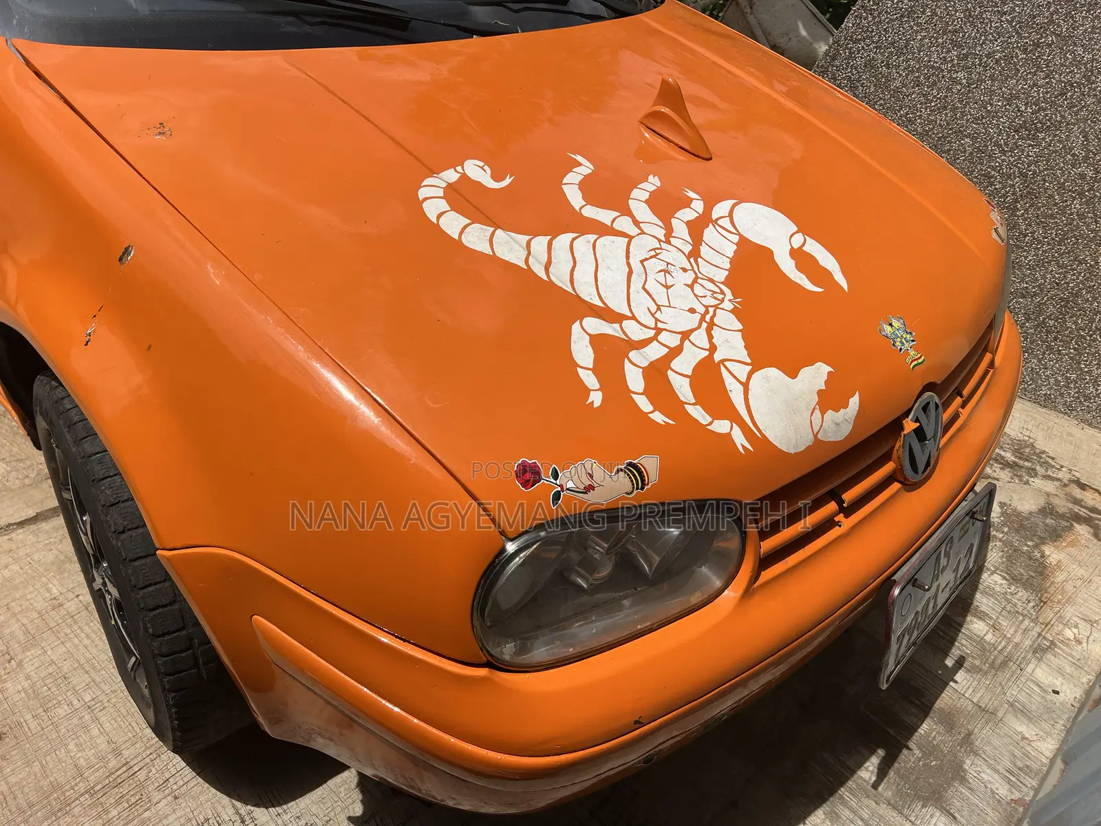 Volkswagen Golf 1.4 GT 2007 Orange