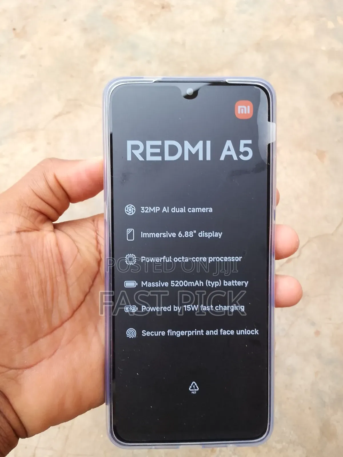 New Xiaomi Redmi A5 4G 64 GB Black