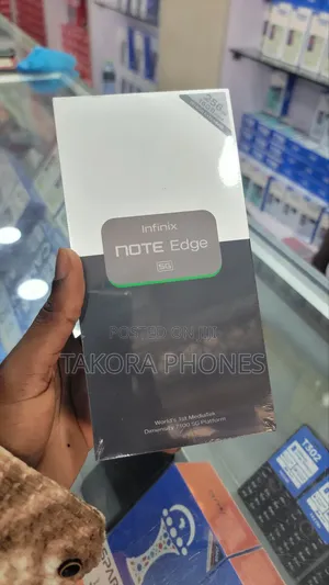 New Infinix Note Edge 256 GB Gray
