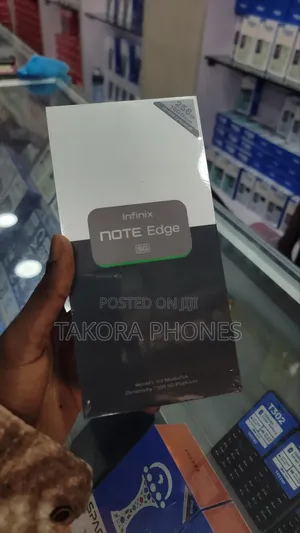 New Infinix Note Edge 256 GB Gray