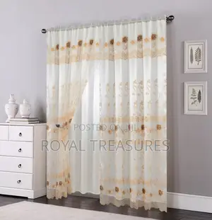 2 in 1 Lace Curtains (Double Layer)