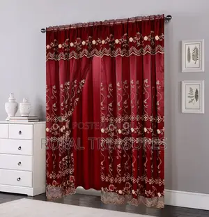 2 in 1 Lace Curtains (Double Layer)