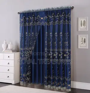 2 in 1 Lace Curtains (Double Layer)