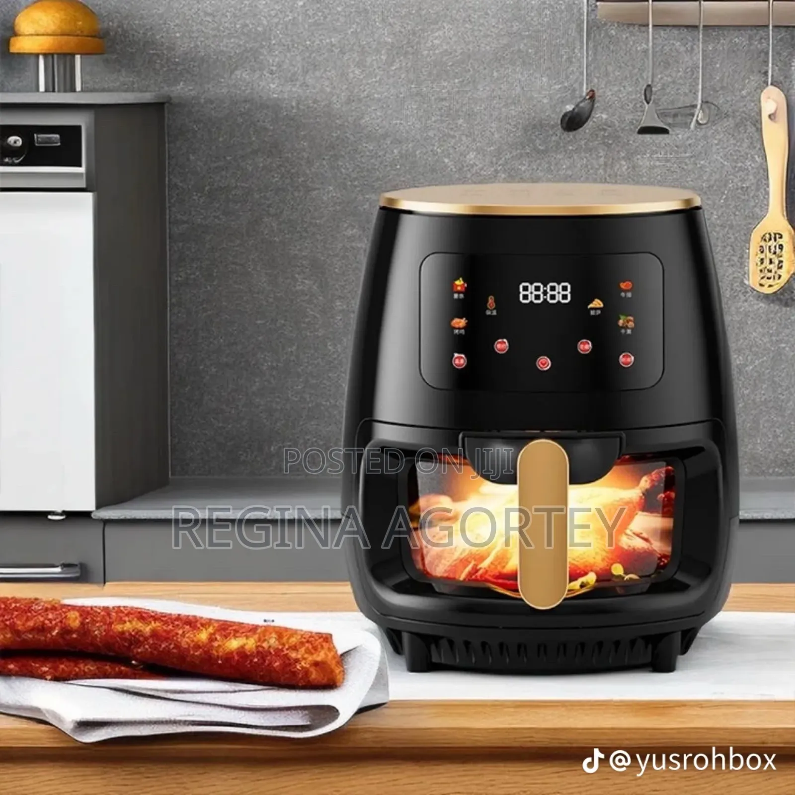 6 Litres Silver Crest Airfryer