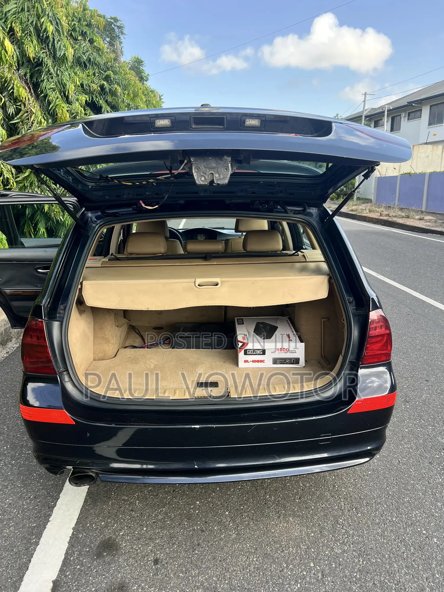 BMW 320i Wagon RWD 2010 Blue