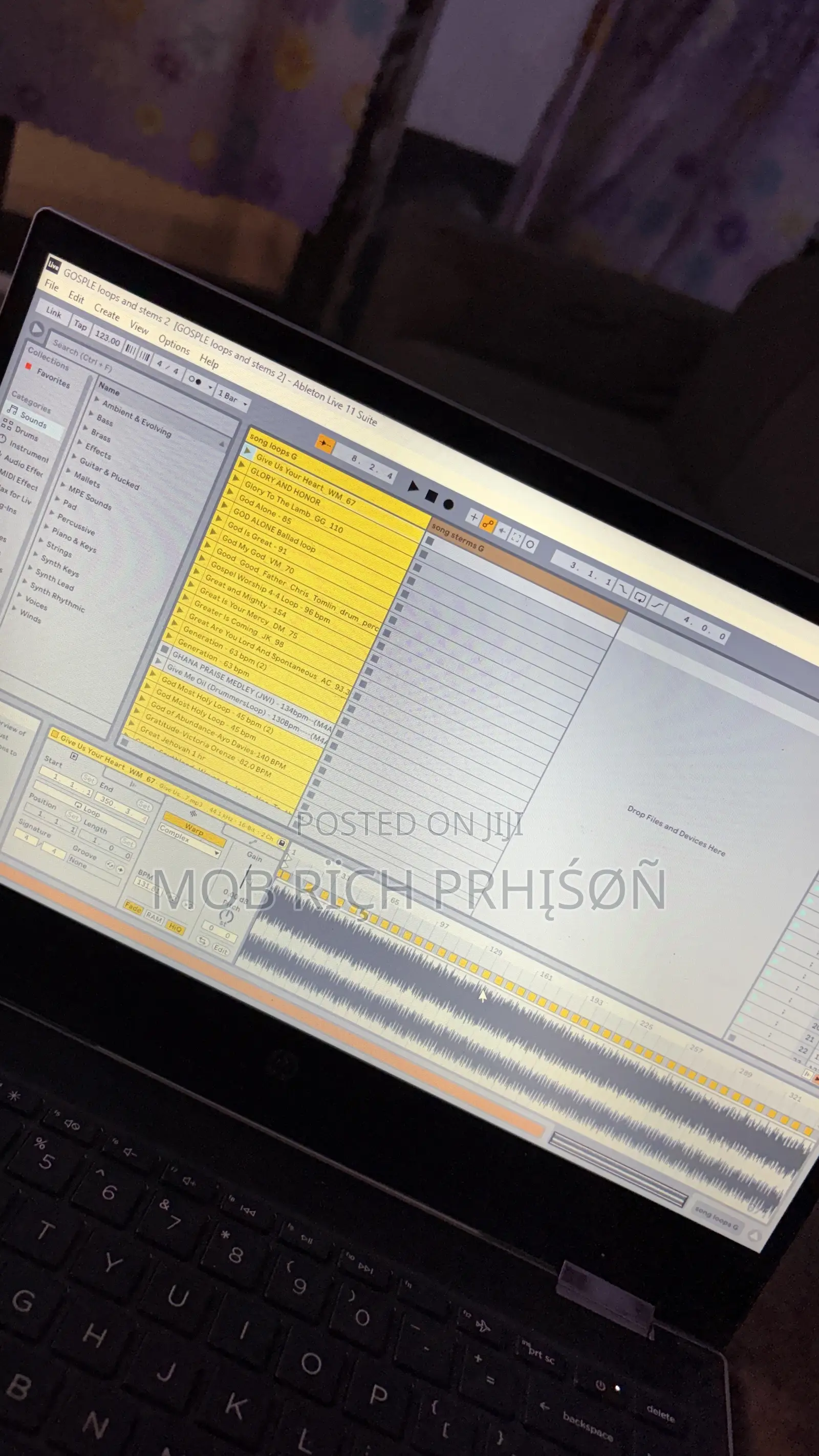 Secular and Gospel Loops and Stems