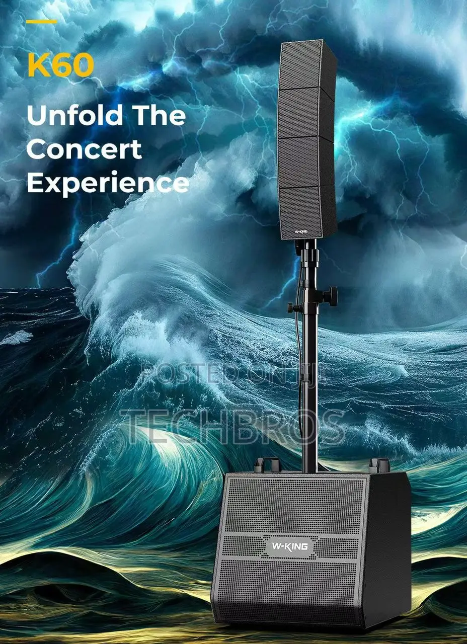 W-King Professional Line Array Speakers 490w Bluetooth Speaker
