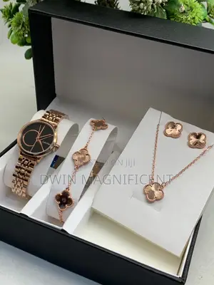 Original Rose Gold Jewelry Set for Female