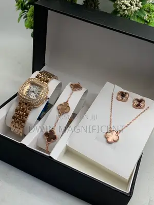 Original Rose Gold Jewelry Set for Female