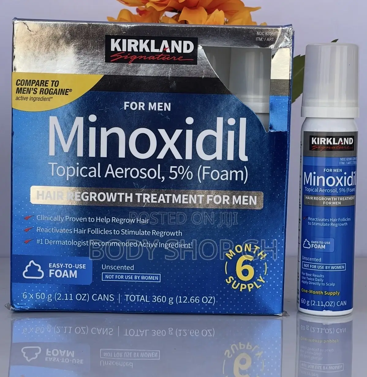 Kirkland Minoxidil Foam - Similar to Original Rogaine Minoxidil Foam