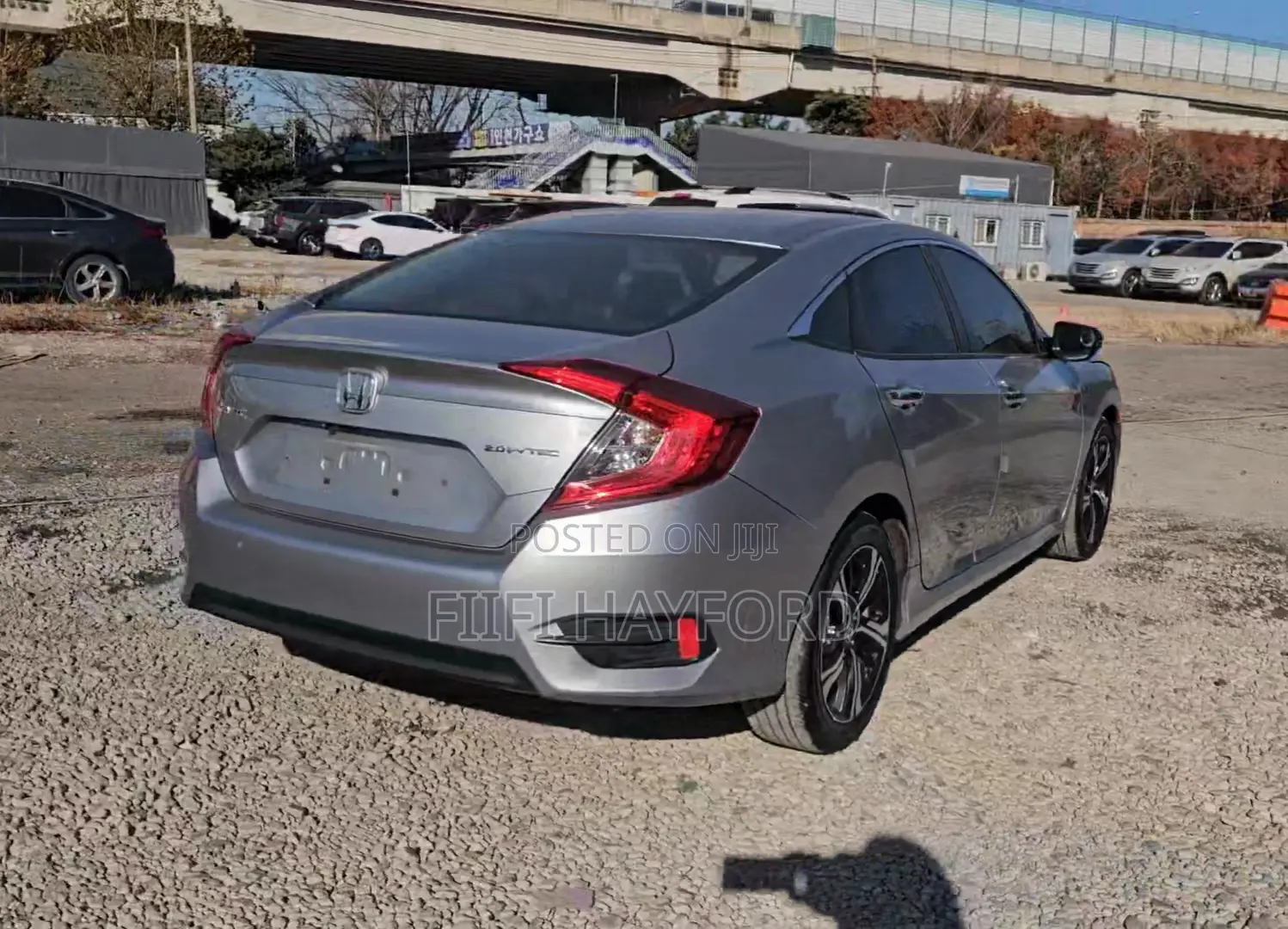 Honda Civic EX 4dr Sedan (2.0L 4cyl) 2017 Silver