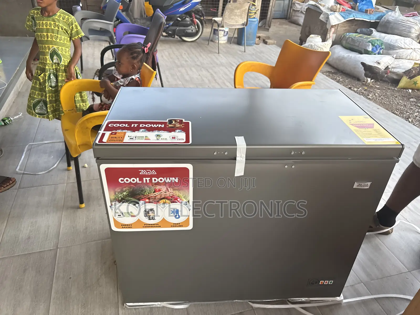 Low Power Consumption 244 Litres Zara Chest Freezer