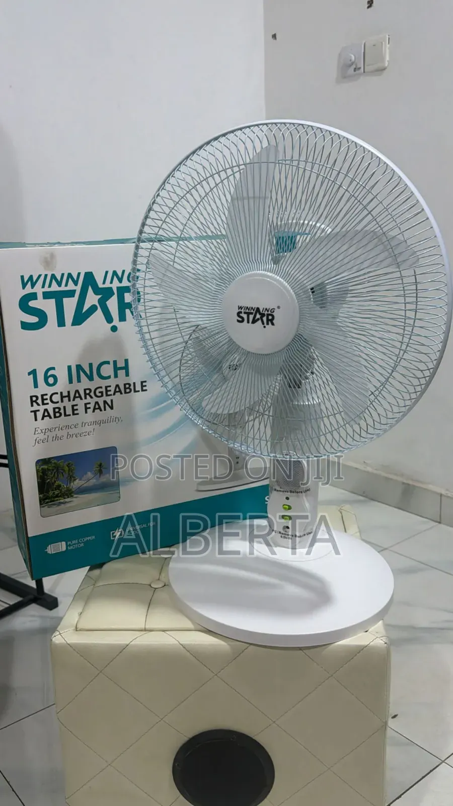 Rechargeable Fan