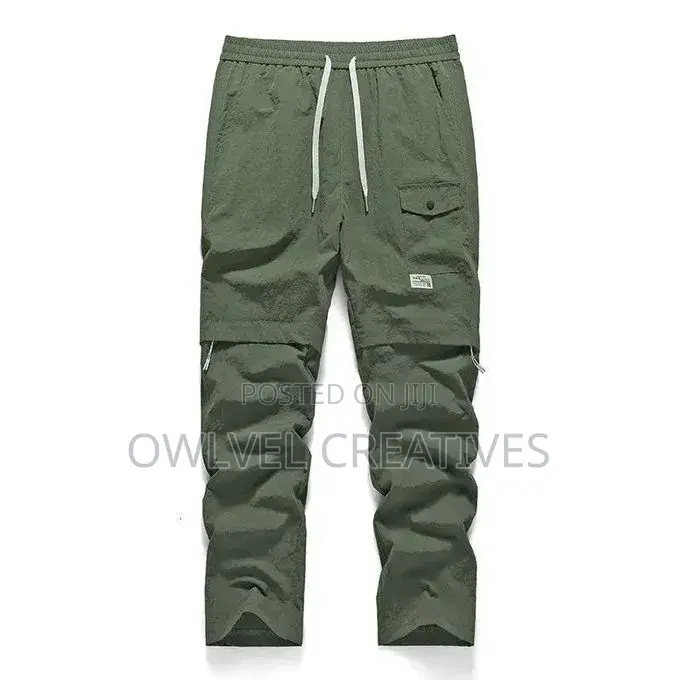 2 in 1 Men's Casual Pants/Short