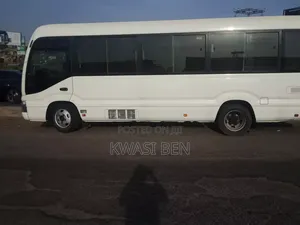Toyota Coaster 2018 Grey