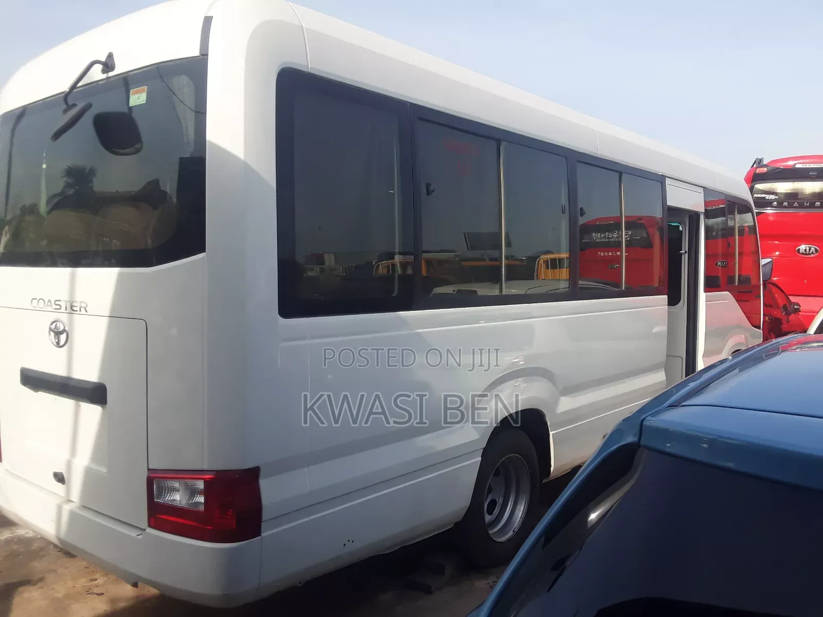 Toyota Coaster 2018 Grey
