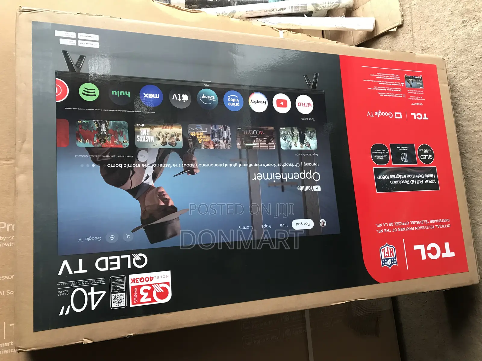 TCL 40” Qled Tv
