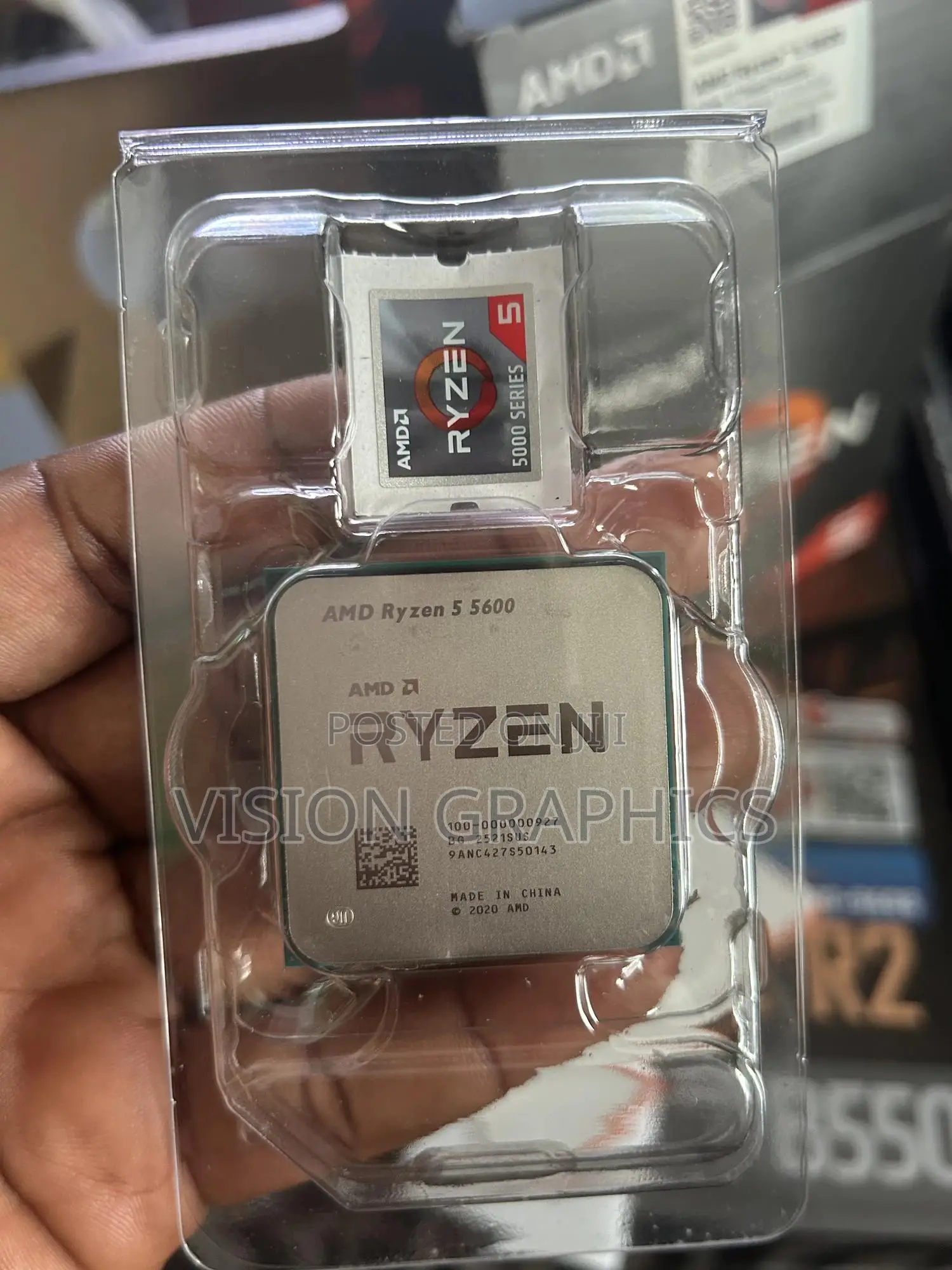 Gigabyte Ds3h B550m Ac Wifi Motherboard With Ryzen 5 5600 and Cooler