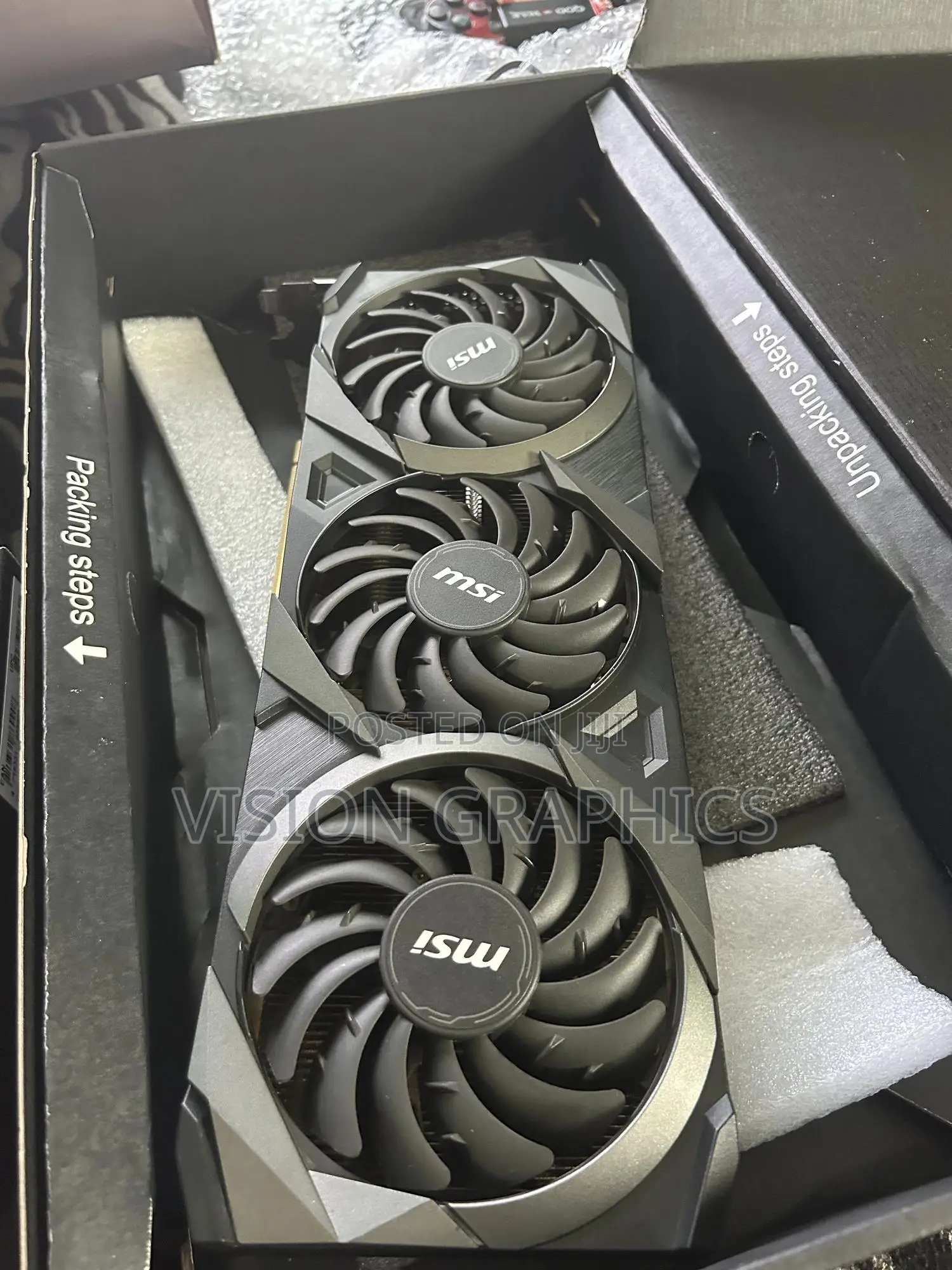Msi Geforce RTX 3070 Ventus 3x Oc 8gb Gddr6 Graphics Card