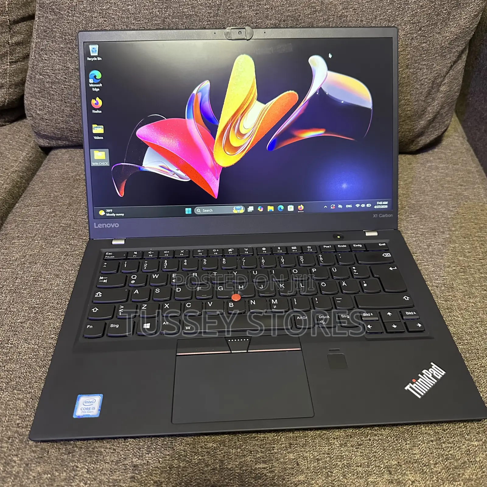 Laptop Lenovo ThinkPad X1 Carbon 8GB Intel Core i5 SSD 512GB