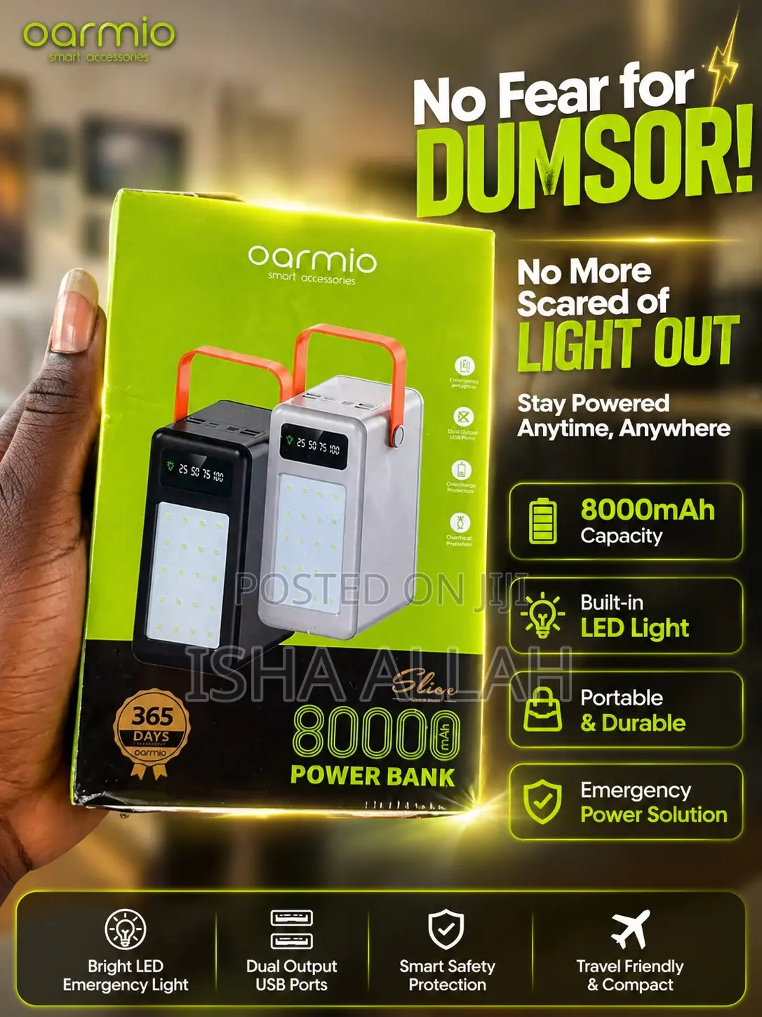 Power Bank 80000 Capacity