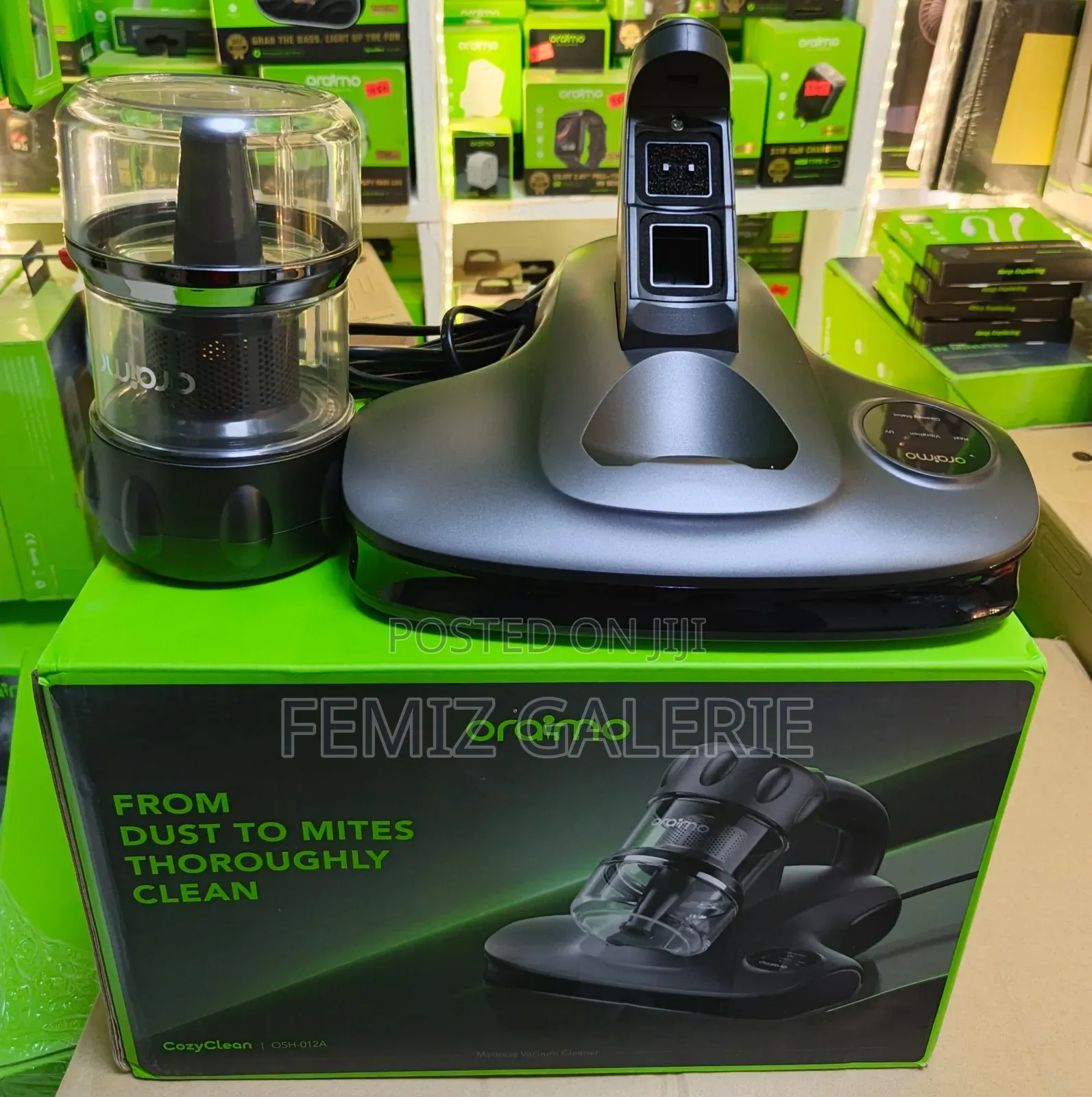 Oraimo Cozyclean 12kpa Mattress Vacuum With Mite Sensor