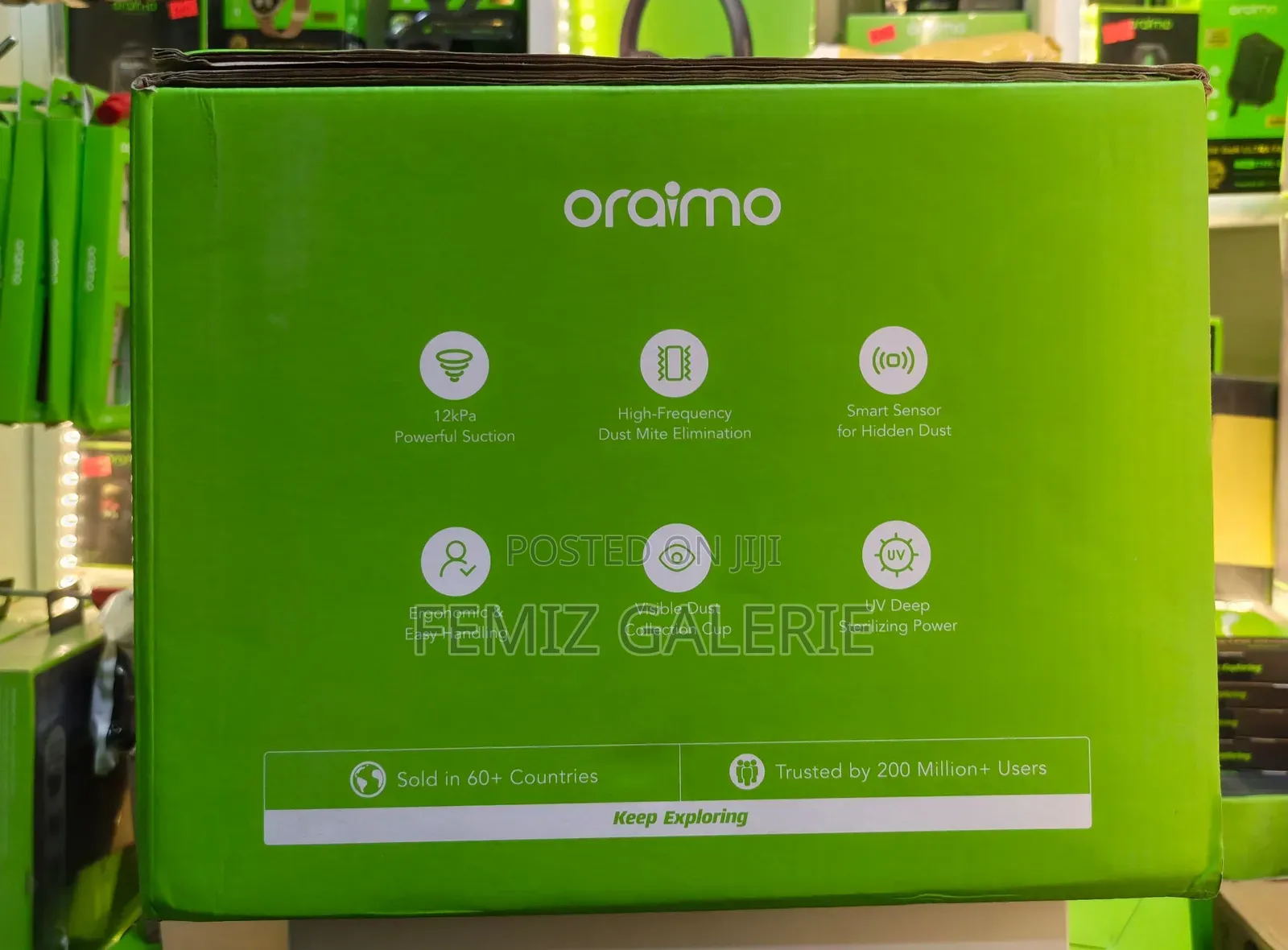 Oraimo Cozyclean 12kpa Mattress Vacuum With Mite Sensor