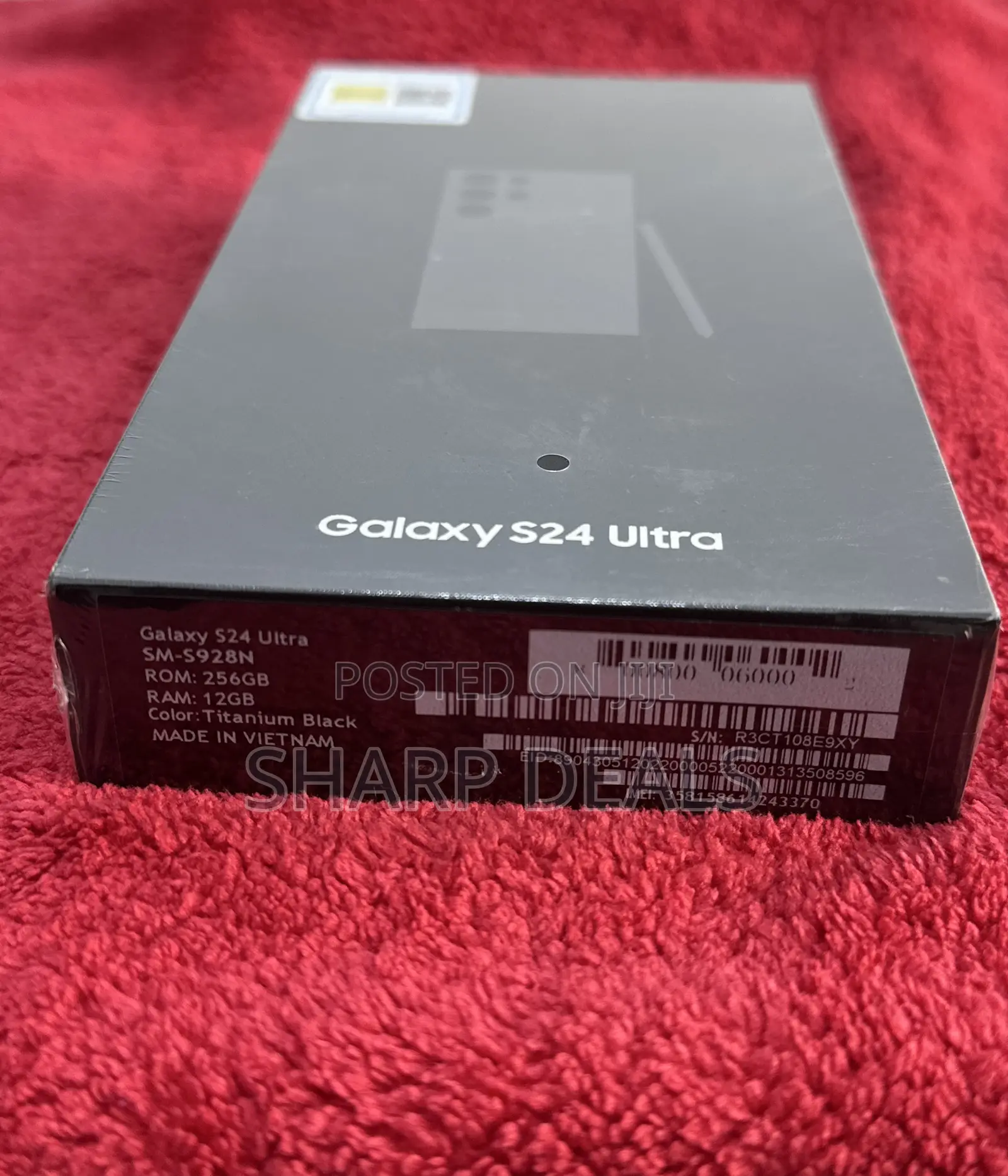 New Samsung Galaxy S24 Ultra 256 GB Black