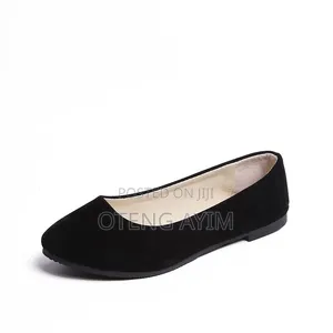 Ladies Suade Loafer Shoe in Box