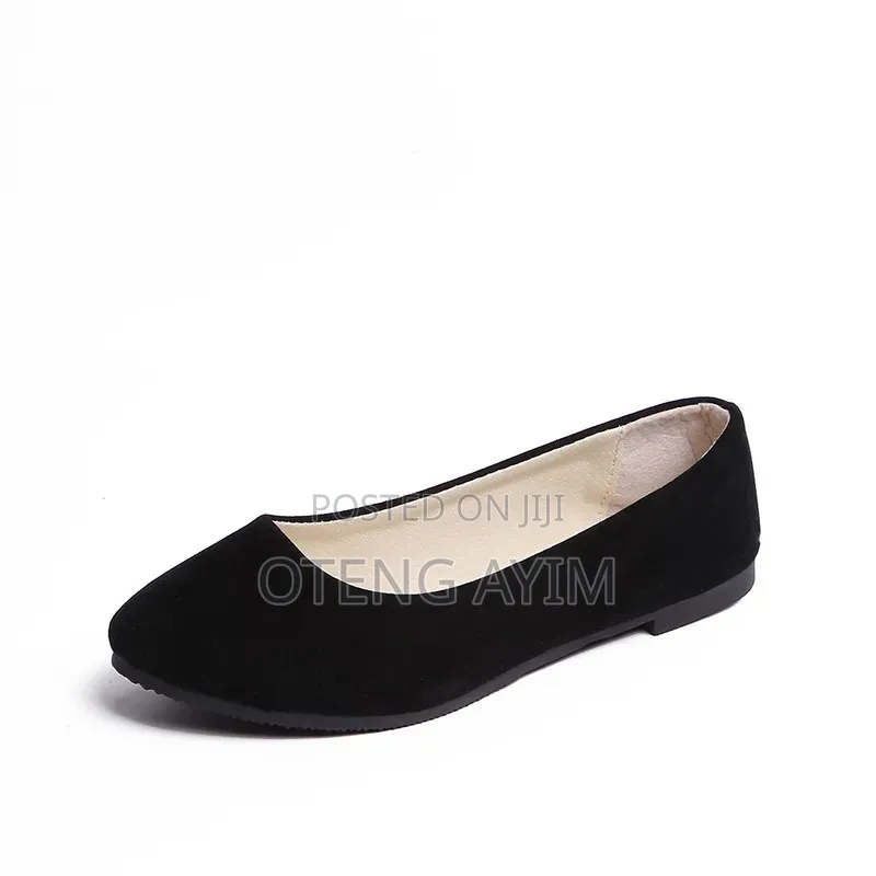 Ladies Suade Loafer Shoe in Box