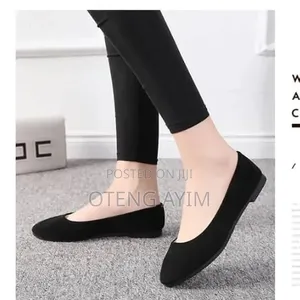 Ladies Suade Loafer Shoe in Box