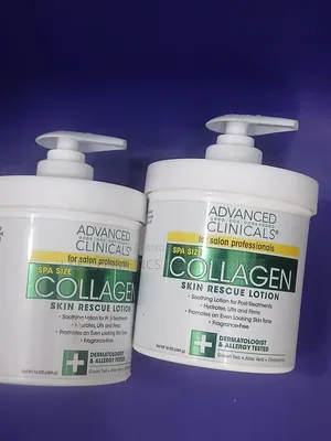 Advanced Clinicals Collagen Skin Rescue Lotion