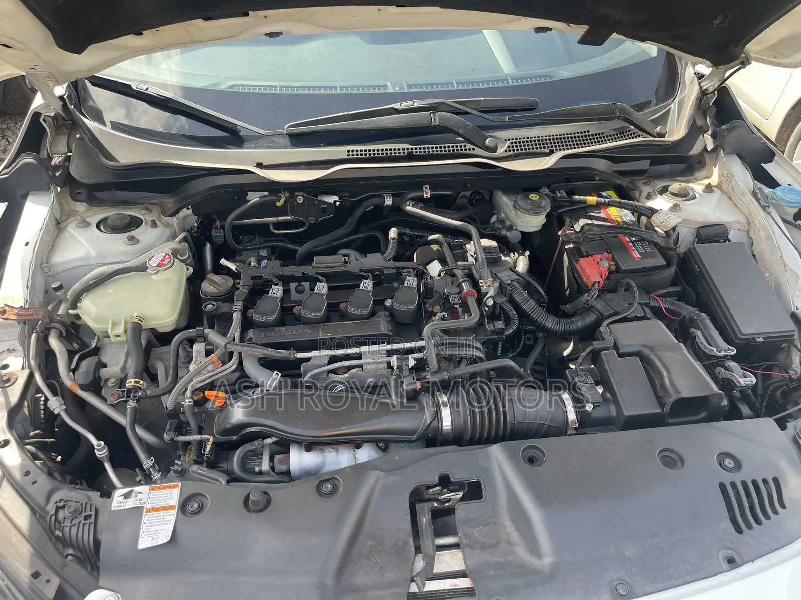 Honda Civic EX-L 4dr Sedan (1.5L 4cyl) 2017 White