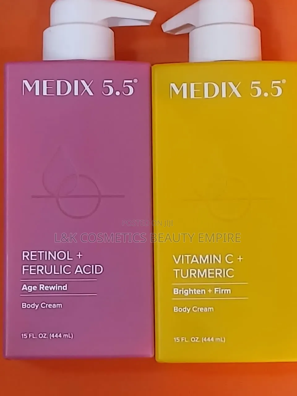 Medix 5.5 Body Cream With Vitamin C + Turmeric/ Retinol+ Ferulic Acid