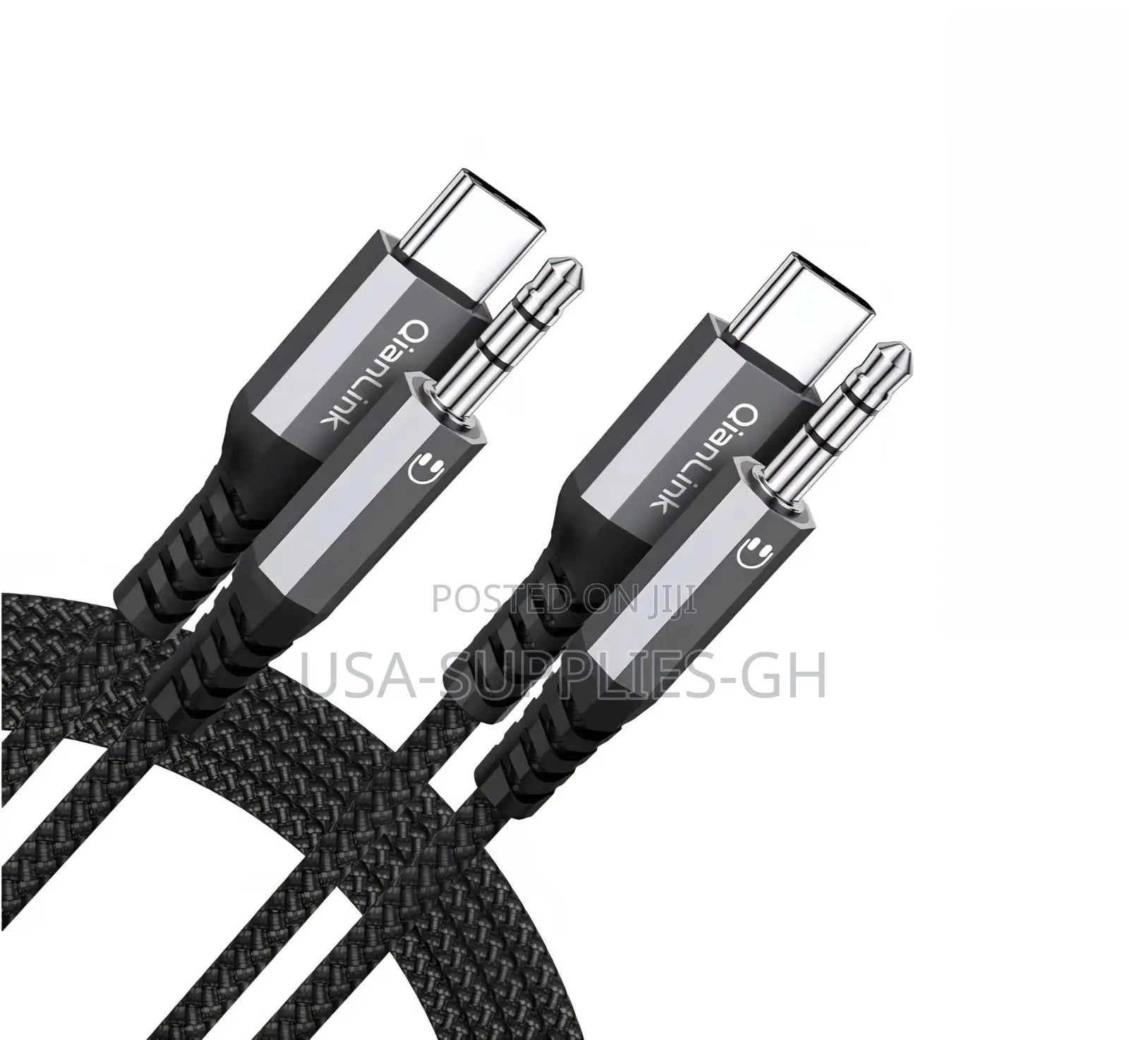 Qianlink Usb C To 3.5mm Audio Aux Jack 3.3ft Cable From Usa