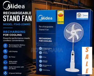 Midea Rechargeable Fan