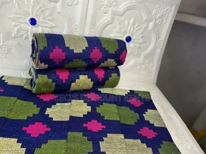 New Designs of Ashanti Bonwire Kente for Traditional Weddin