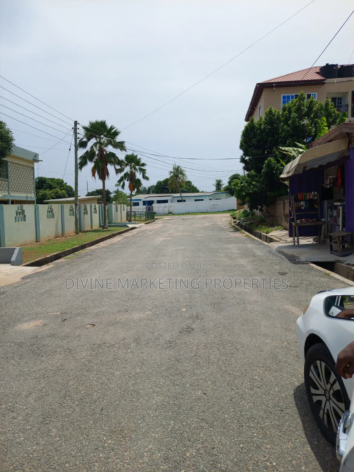Very Close to Main Road W Half Plots at North Kaneshie Accra