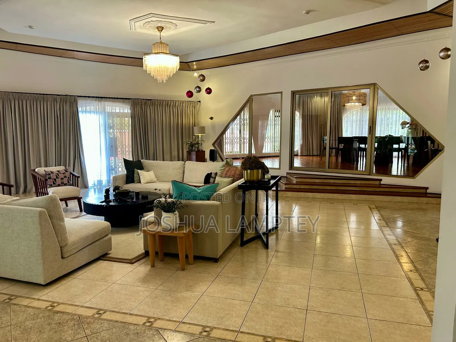 Furnished 5bdrm House in Roman Ridge Estate, Shopping Arcade Area