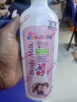 Lillie's Kids and Teens Body Milk Fortified With Multivitamins